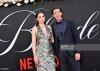 HOLLYWOOD, CALIFORNIA - SEPTEMBER 13: Ana de Armas and Adrien Brody attend the Los Angeles Premiere of Netflix's New Film "Blonde" at TCL Chinese Theatre on September 13, 2022 in Hollywood, California. (Photo by Axelle/Bauer-Griffin/FilmMagic)