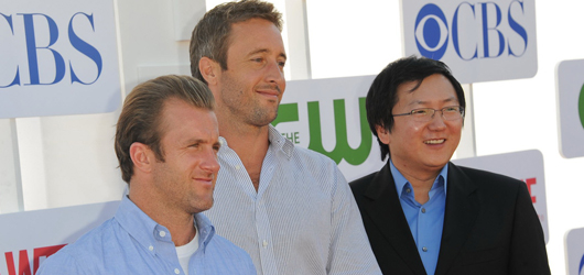 Hawaii Five-0 at the TCAs 2012 - Alex O'Loughlin, Scott Caan, Masi Oka